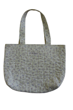 handmade cotton tote bag yellow flower