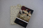 handmade cotton small book sleeve yellow flower pride and prejudice 
