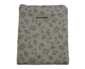 handmade cotton kindle pouch yellow flower
