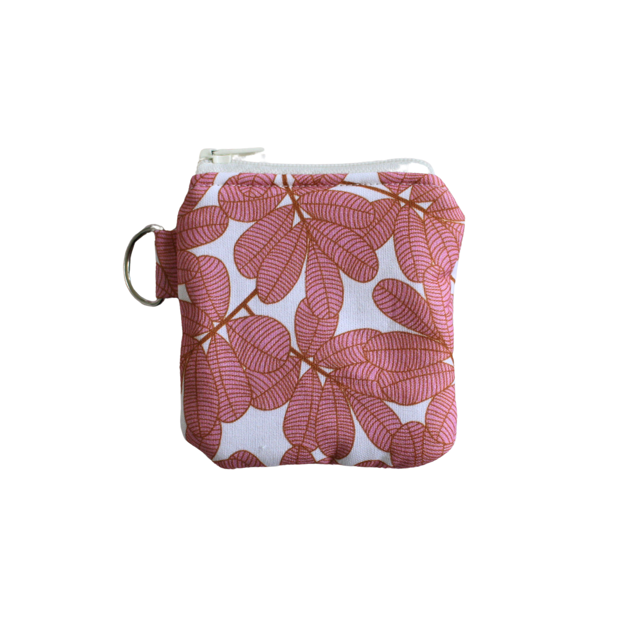 Small pouch with floral pattern on a white background airpod pouch