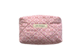 handmade cotton mini pouch pink