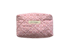 handmade cotton mini pouch pink