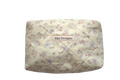 handmade cotton mini pouch yellow flowers 
