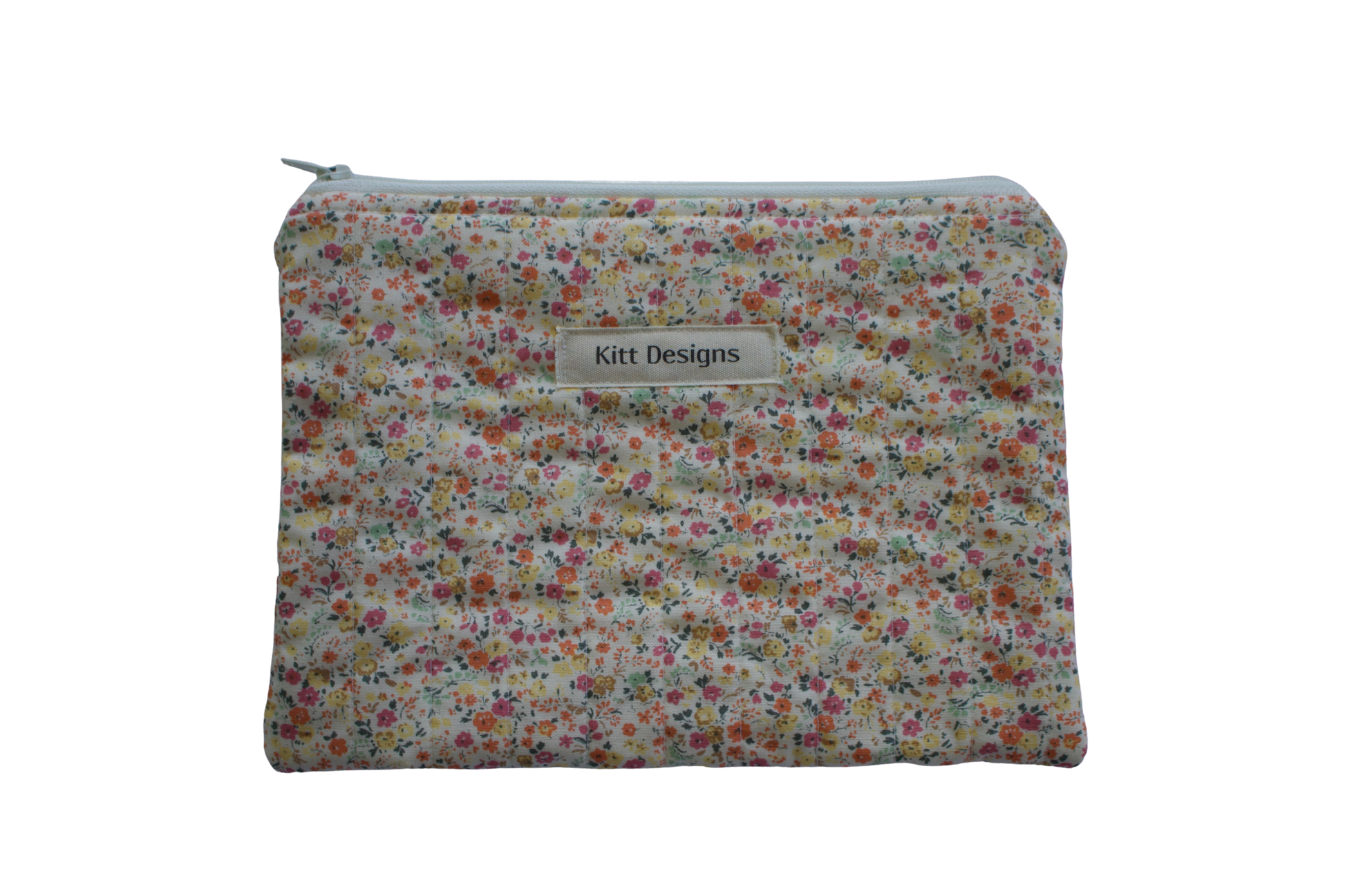 Flower zipper pouch
