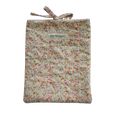Floral patterned small book sleeve