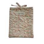 Floral patterned small book sleeve