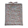 Floral-patterned book sleeve 
