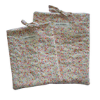 Floral-patterned book sleeve