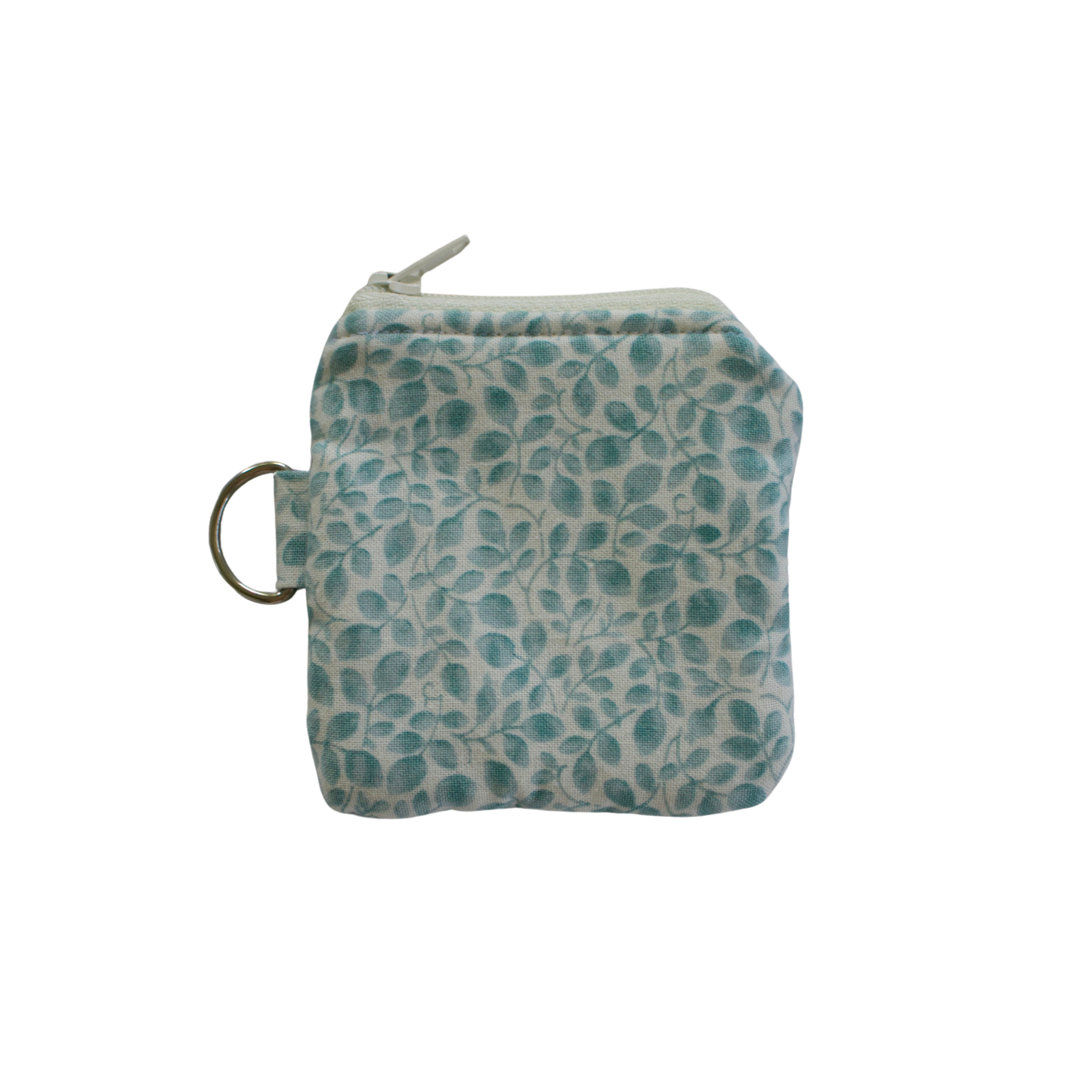 Small pouch with blue leaf pattern AirPod pouch 