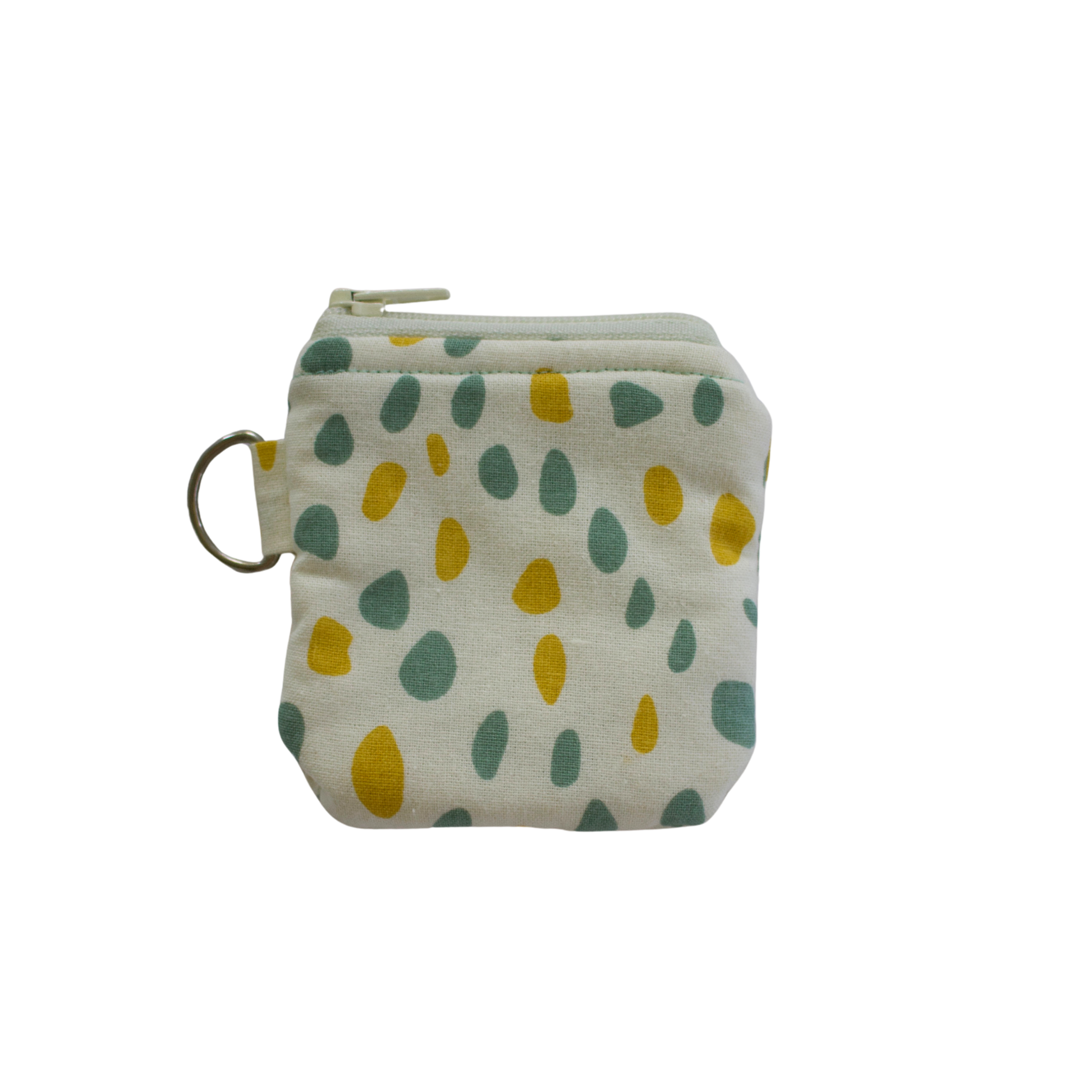 Small pouch with polka dot pattern airpod pouch