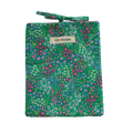 Floral-patterned pouch small book sleeve